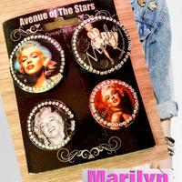 Grande Spilla Spilletta Vestiti Pin Marilyn Monroe