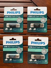 4 Chiavette USB da 32 Gb