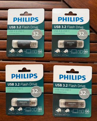 4 Chiavette USB da 32 Gb