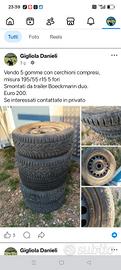gomme e cerchioni trailer Boeckmann 