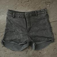 Pantaloncini jeans neri