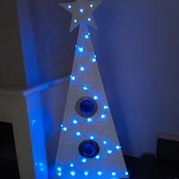 alberi di Natale in legno 