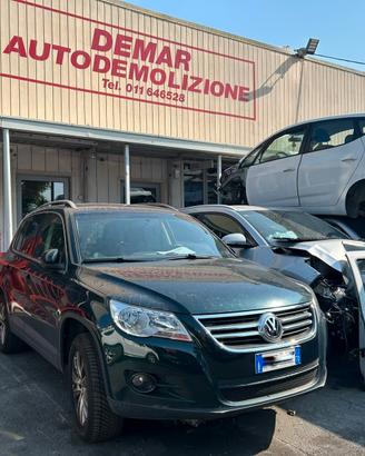 RICAMBI VOLKSWAGEN TIGUAN 2010 1400cc BENZINA CAV