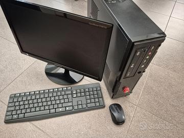 PC da scrivania-Ram 8Gb-HD 1Tb-DVD RW