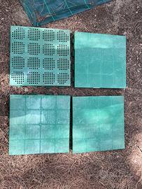 Piastrelle in plastica