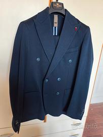 Abito da uomo doppiopetto MULISH blu scuro