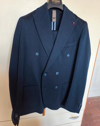 Abito da uomo doppiopetto MULISH blu scuro