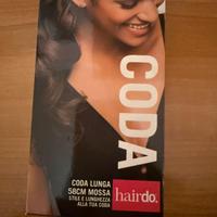 Coda lunga 58 cm mossa  hairdo