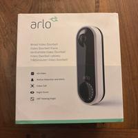 Arlo video wired doorbell