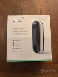 Arlo video wired doorbell