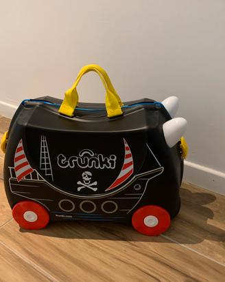 Valigia cavalcabile per bambini - trolley Trunky