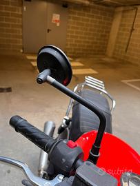 Mini specchietti cafe racer modello BAAK rotondo