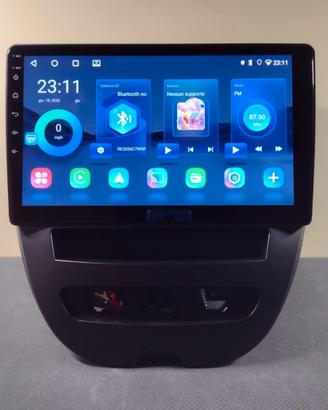 Autoradio Android 2+64GB NHOPEEW per Peugeot, C1,