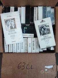 63Videocassette VHS classici in italiano Ottime 