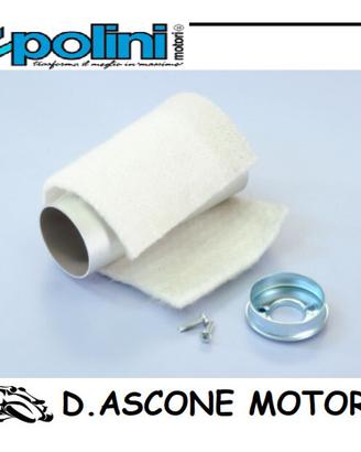 TUBO SILENZIATORE MARMITTA VESPA 50-125