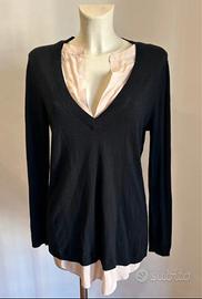 Maglia Twin-Set con effetto camicia Taglia:XS