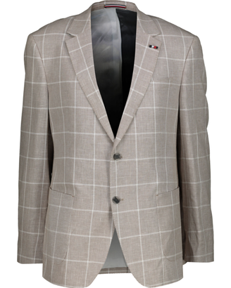 [Tommy Hilfiger] Blazer Estivo Misto Lino 48 Nuovo