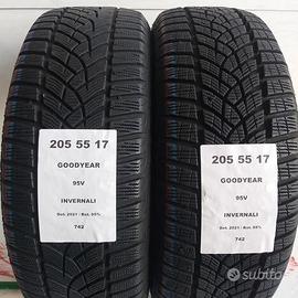 2 gomme 205 55 17 goodyear a742