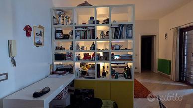 Libreria con scrivania design Binacci