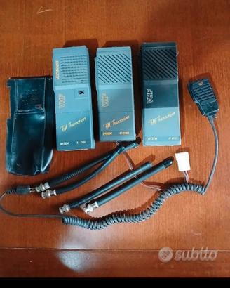 Tre ricetrasmittenti vintage WHF INTEK 