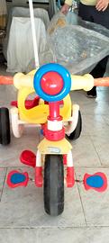 Triciclo bambino/a multicolore