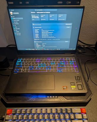 HP Omen Max 16 Ryzen 375 rtx 5070ti 32gb ssd 1tb