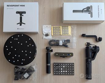 Scanner 3D Revopoint MINI + Turntable + Stabilizer