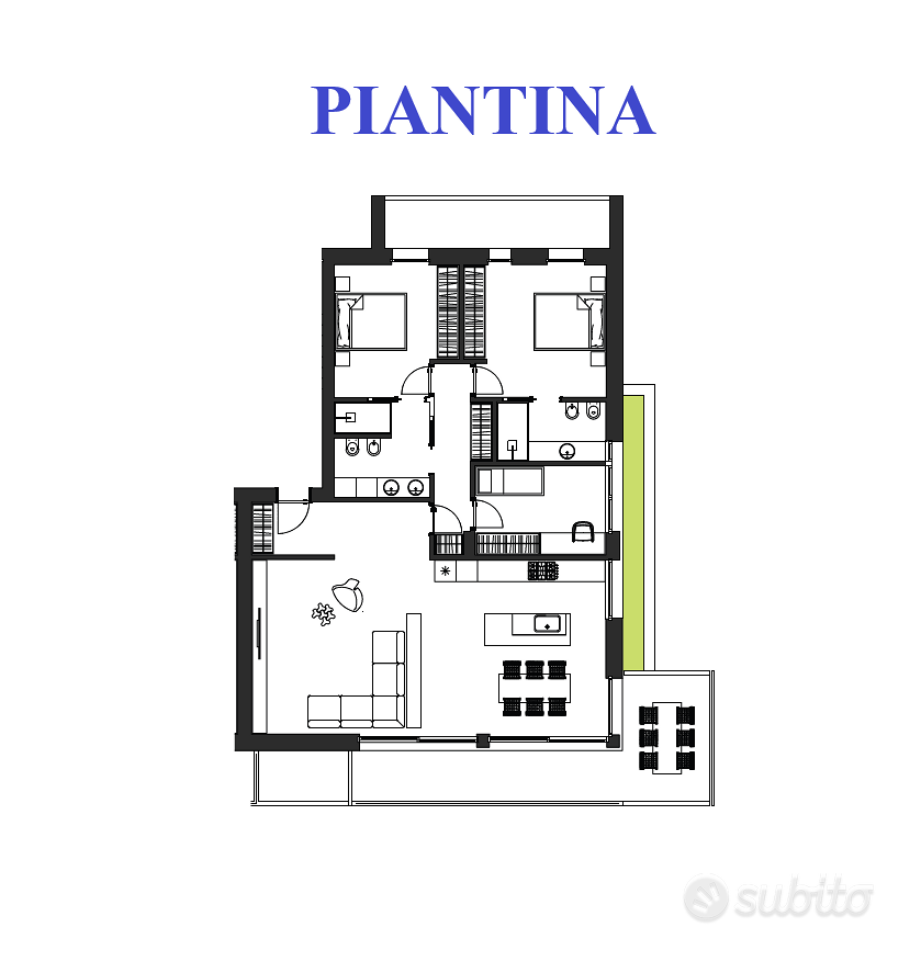 Appartamento – Udine, Borgo Gemona / Borc Glemone, San Marco - Vista 3