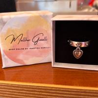 Anello cuore pendente Nuovo