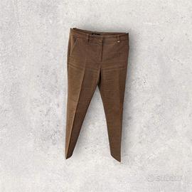 Pantaloni Luisa Spagnoli pied-de-poule taglia 40