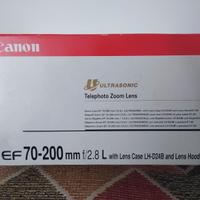 canon zoom 70/200 scatola