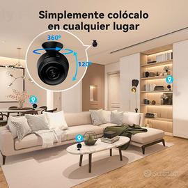 Telecamera Spia WiFi Nascosta 1080P - Mini Camera Sorveglianza Interna Con Rilevamento Movimento E App - Foto 7