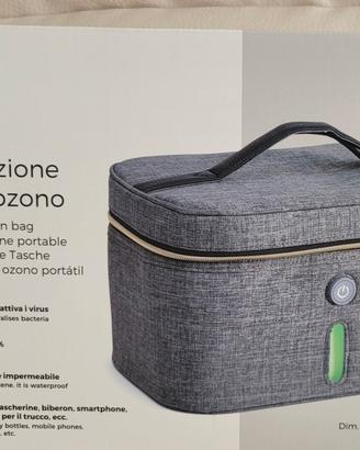 beauty case per sterilizzazione ad ozono
