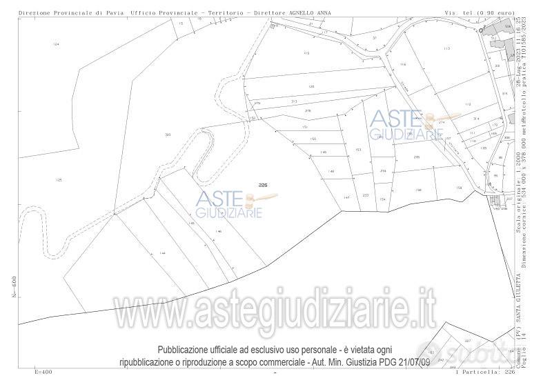 Terreno Agricolo Santa Giuletta [A4320130] - Vista 4