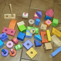 Chicco wood building blocks