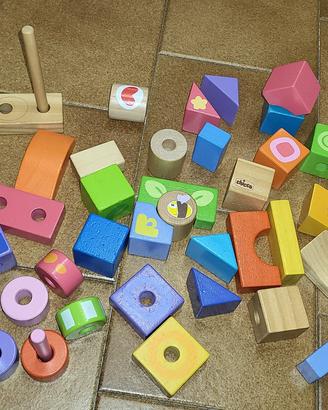 Chicco wood building blocks