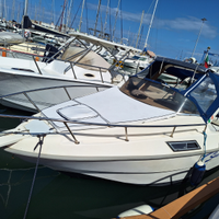 Saver manta 620 cabinata+motore 135cv mercury
