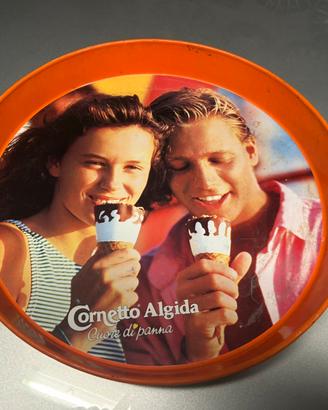 Vassoio Algida anni ‘80 - Cornetto cuore di panna