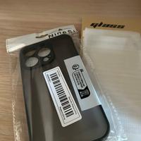 cover + pellicola per iPhone 14 pro