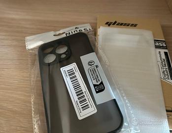 cover + pellicola per iPhone 14 pro