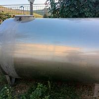 Serbatoio inox 1500 lt