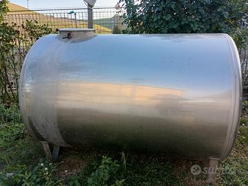 Serbatoio inox 1500 lt