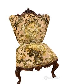 Poltrona stile barocco veneziano