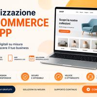Realizzazione siti, e-commerce, piattaforme web
