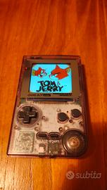 GAME BOY POCKET SCHERMO IPS, COMPLETO, VETRO NUOVO