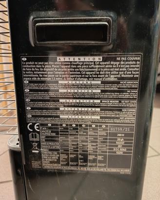 stufa combustibile liquido