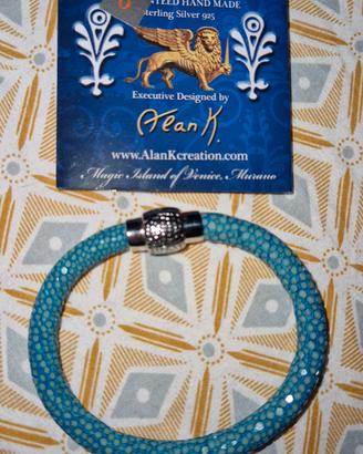 Bracciale murano argento