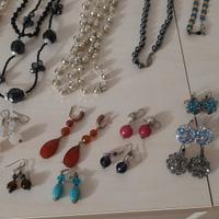 STOCK bracciali, collannine, orecchini - 23 pezzi