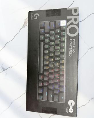 Tastiera Logitech G PRO X 60 LIGHTSPEED sigillata