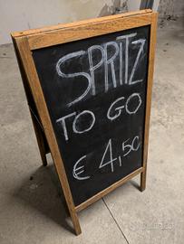 Lavagna a Cavalletto in Legno 100cm - Come nuova